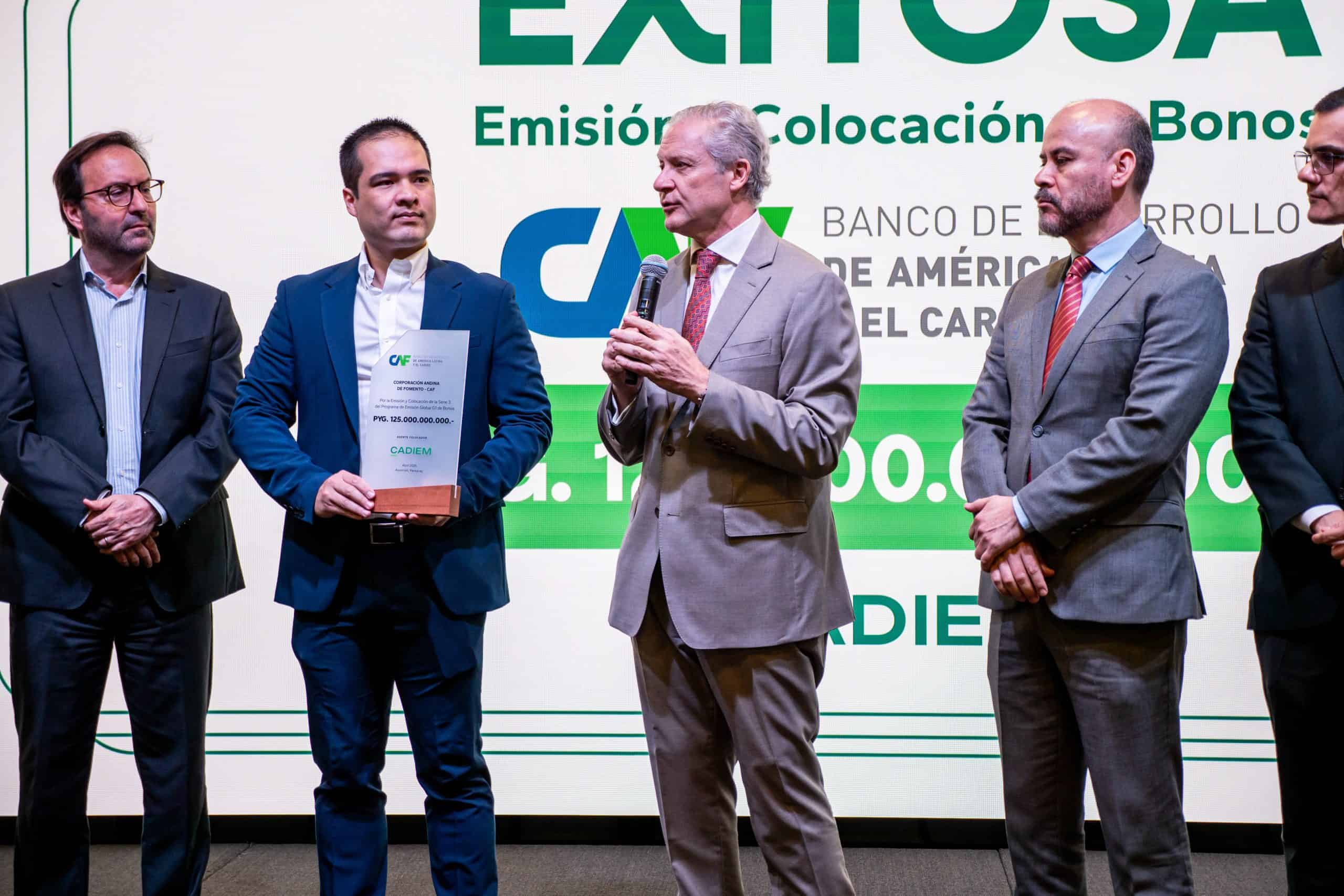 Emisión de Bonos de la CAF destaca productividad  de las PYMES en Paraguay.